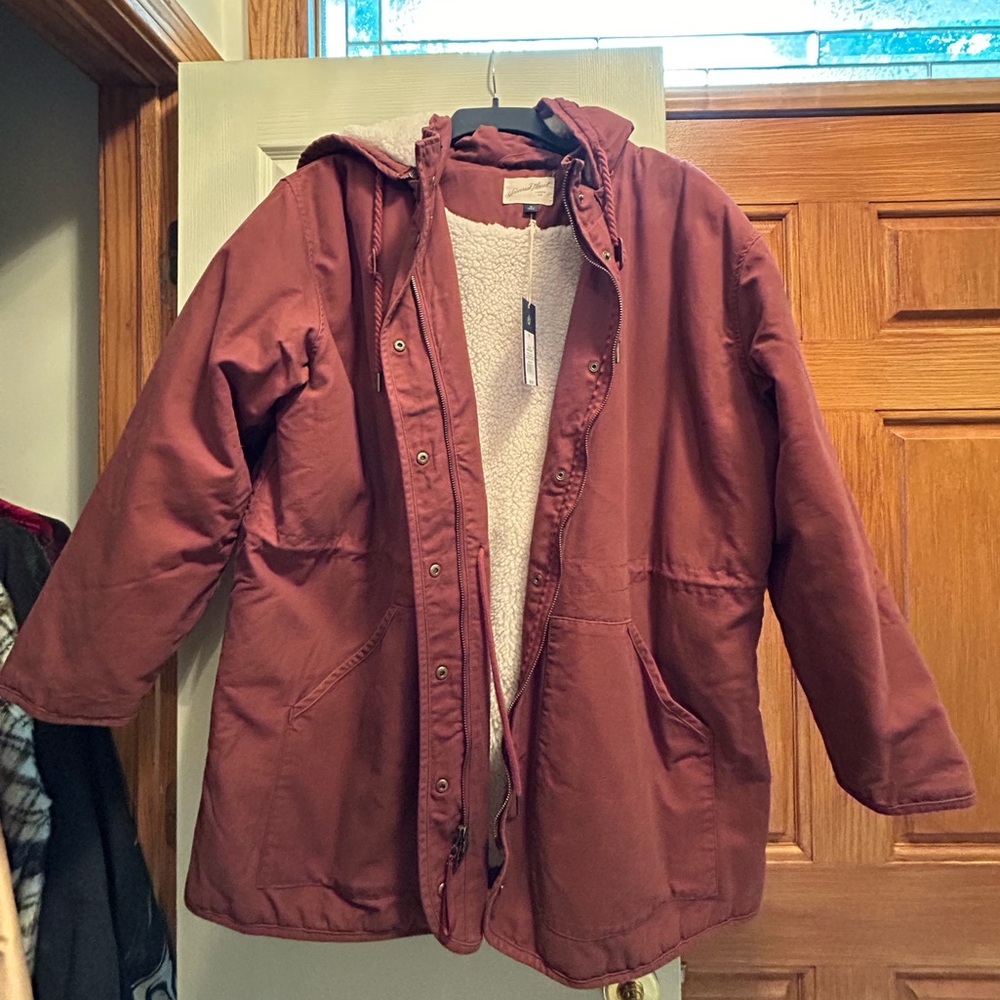 Universal Thread Burgundy  Hooded Jacket